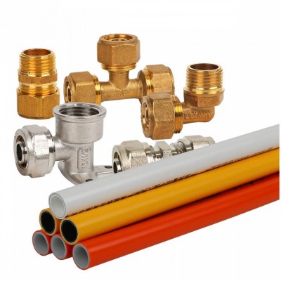 Qn-mg-b22 Pe Al Pe Pipe With Yellow Stripe Natural Gas Pipe